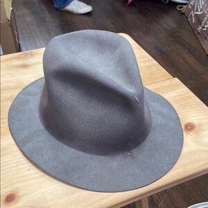 Stylish Gray Fedora Hat